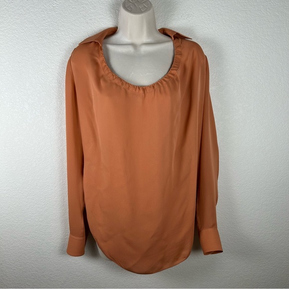 Haute Hippie | Tops | Haute Hippie Womens Sz S Blouse Dusty Dark ...